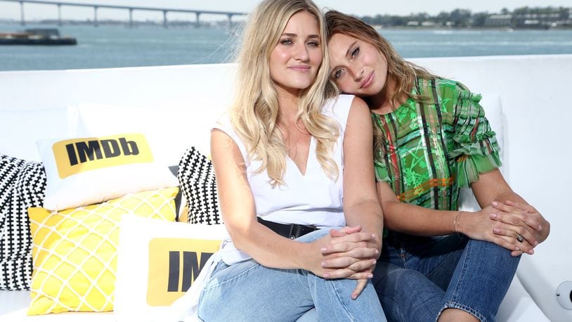 SAN DIEGO, CA - JULY 22:  Aly Michalka and AJ Michalka of Aly & AJ on the #IMDboat at San Diego Comic-Con 2017 at The IMDb Yacht on July 22, 2017 in San Diego, California.  (Photo by Tommaso Boddi/Getty Images for IMDb)