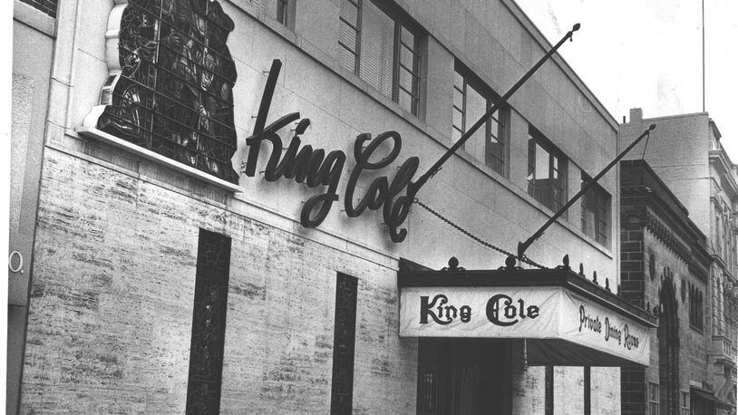 King Cole restaurant in Dayton, circa 1969