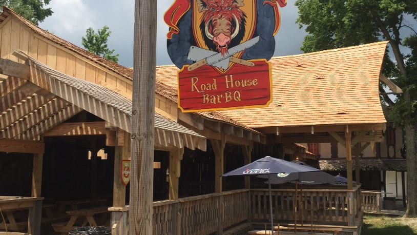 1572 Roadhouse Bar-B-Q opened its doors to the public on the grounds of the Ohio Renaissance Festival at 10542 E. State Route 73 near Waynesville.