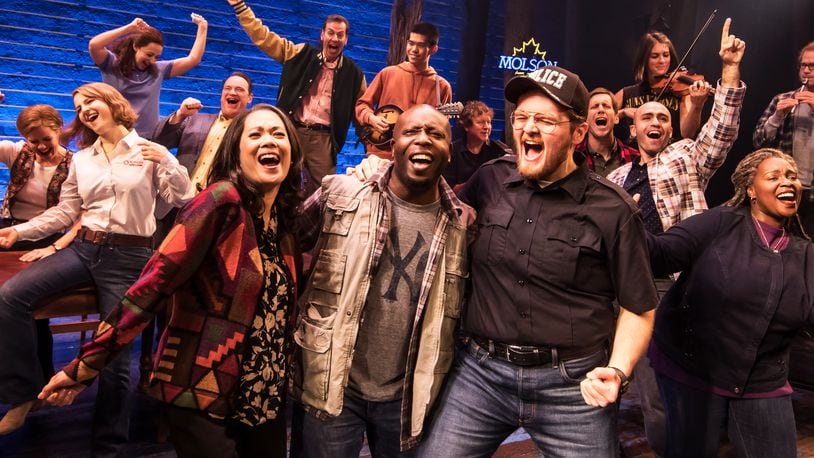 “Come From Away,” written by Tony Award nominees Irene Sankoff and David Hein, is presented by Dayton Live at the Schuster Center in Dayton, Wednesday through Sunday, April 6 through 10.