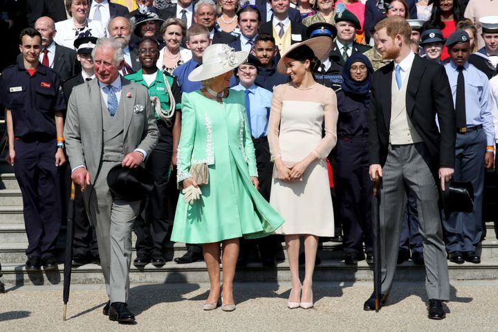 PHOTOS: Newlyweds Prince Harry, Meghan Markle attend Prince Charles’ 70th birthday celebration