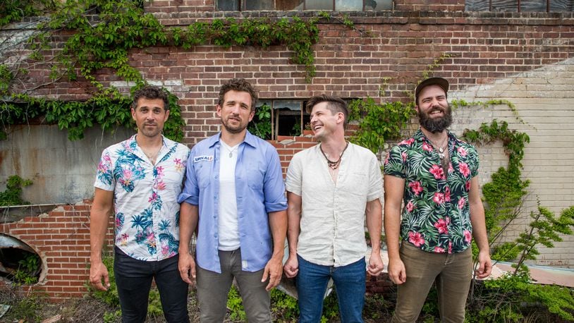 Northern Virginia-based Celtic group Scythian, (left to right) Danylo Fedoryka, Alexander Fedoryka, Johnny Rees and Ethan Dean, brings its “Roots and Stones” tour to The Brightside in Dayton on Thursday and Friday, July 22 and 23. CONTRIBUTED