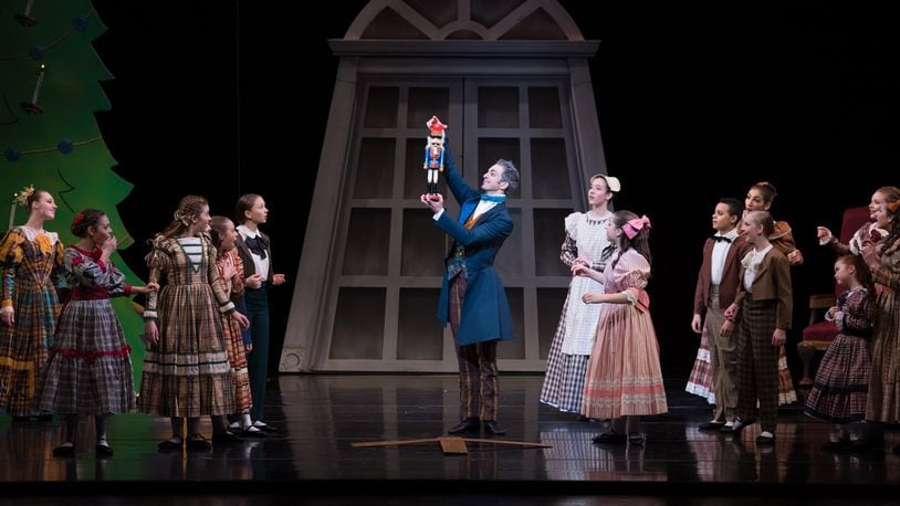 Dayton Ballet, accompanied by the full Dayton Philharmonic Orchestra, will present the holiday favorite “The Nutcracker.” CONTRIBUTED/SCOTT ROBBINS