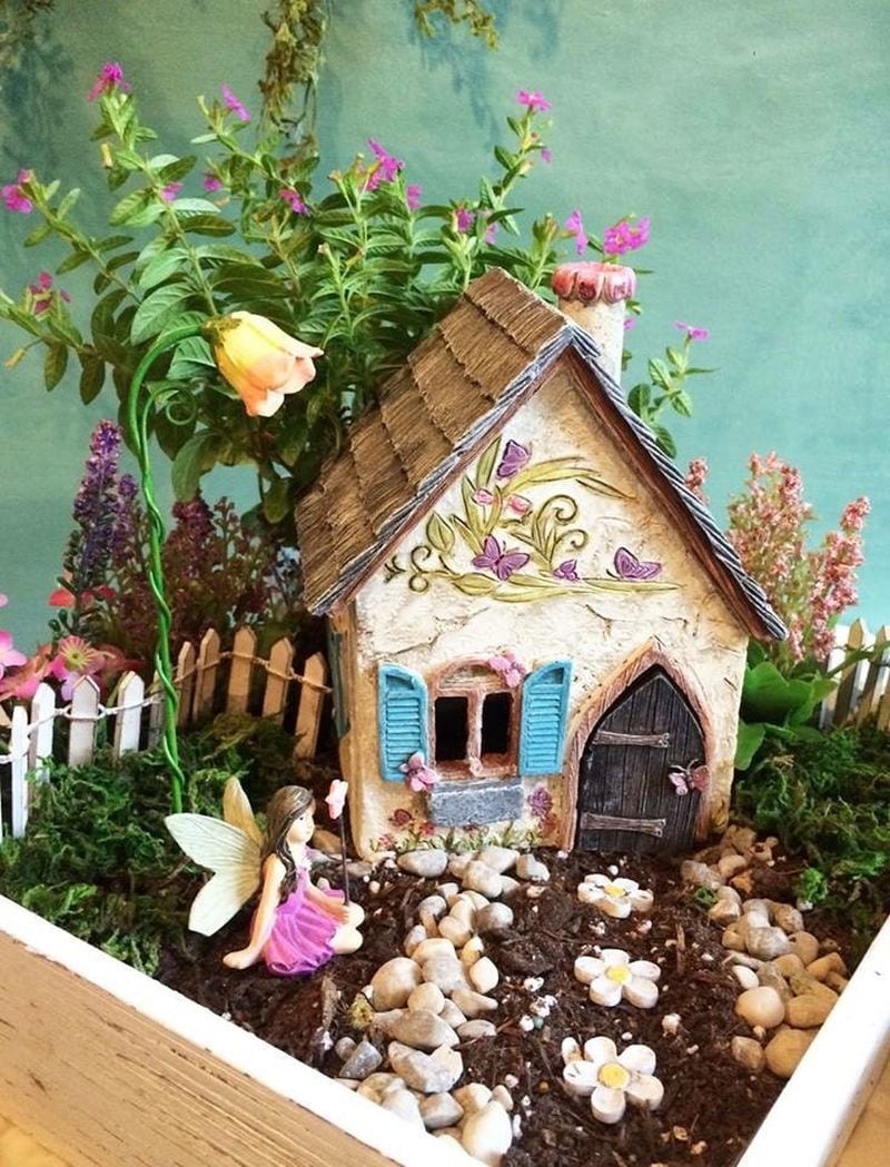 The Little Fairy Garden Shop in Yellow Springs sells handmade fairy-themed gifts, plants, artwork, and fairy costumes.  CONTRIBUTED