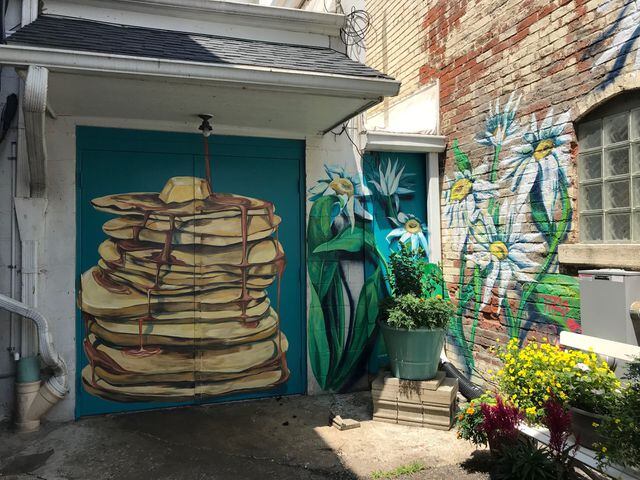 PHOTOS: This new downtown Dayton mural might make you hungry