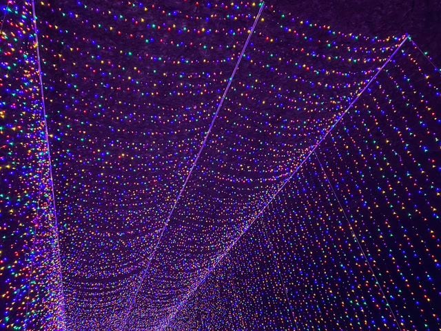 PHOTOS: The biggest and brightest holiday light show is underground