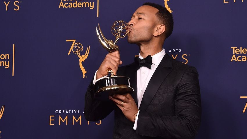 John Legend takes home Emmy, becomes first African-American man to earn EGOT