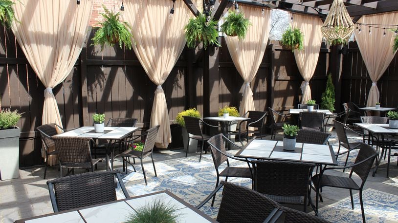 Salar Restaurant and Lounge, 400 E. Fifth St., will celebrate patio season by opening the renovated back patio space Saturday, April 13, 2019. The new back patio is pictured.