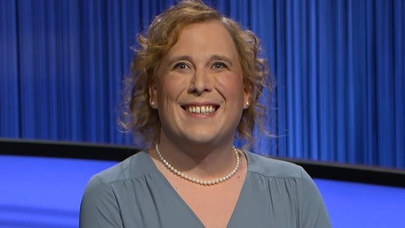 Amy Schneider, an Oakland, California engineering manager with roots in Dayton, is the reigning nine-time “Jeopardy” champion.