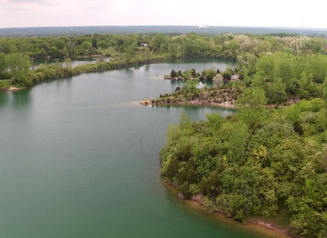 Drone video reveals picturesque Madison Lakes Park