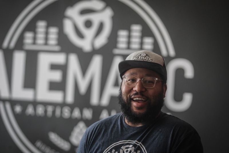 Jerrod Fisher and his two business partners — Mike Meholick and Greg Cason — opened Huber Heights-based Alematic Artisan Ales, the Dayton-area’s first Black-owned brewery, in February 2019.