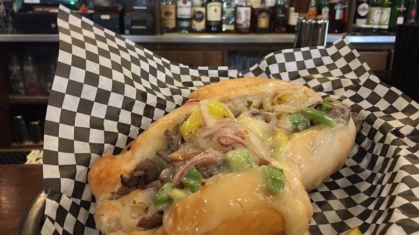 Canal Street Arcade and Deli's Motown Philly is loaded with with Provolone cheese, roast beef, grilled banana peppers, grilled onions and green peppers. CONTRIBUTED/ALEXIS LARSEN