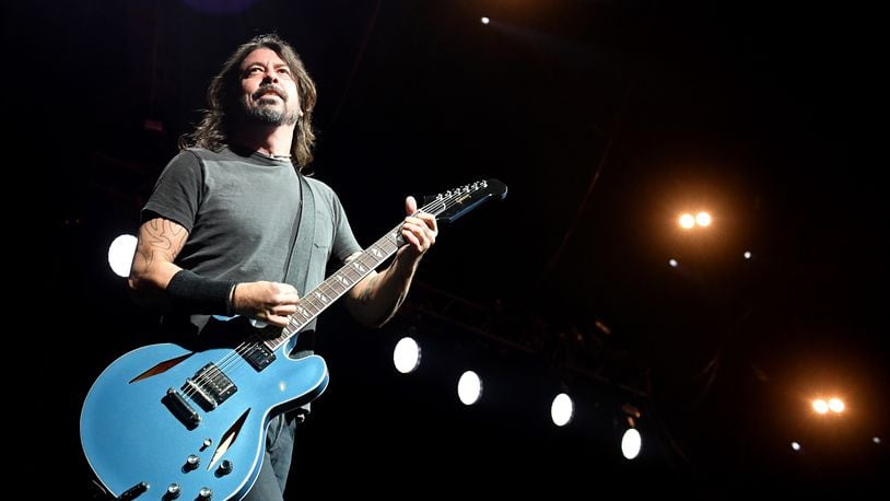 LAS VEGAS, NEVADA - DECEMBER 07:  Frontman Dave Grohl of Foo Fighters performs at the Intersect music festival at the Las Vegas Festival Grounds on December 7, 2019 in Las Vegas, Nevada.  (Photo by Ethan Miller/Getty Images)