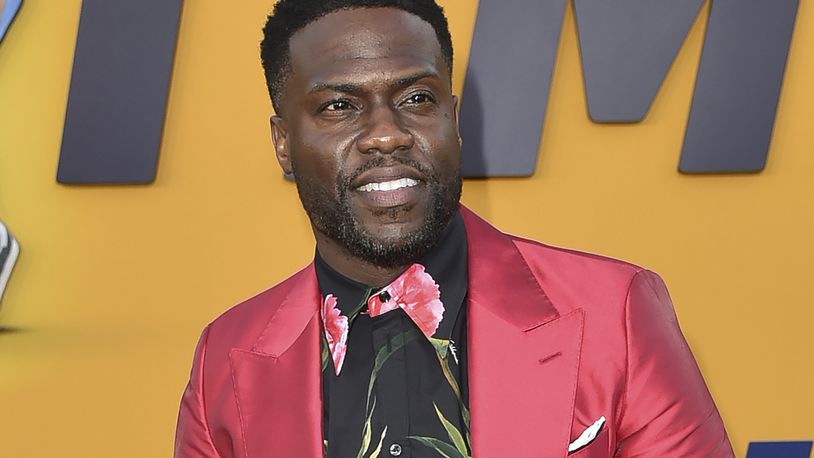 Kevin Hart appears at the premiere of "Me Time" in Los Angeles on Aug. 23, 2022. He will perform Tuesday, May 16 at the Nutter Center. (Photo by Richard Shotwell/Invision/AP, File)