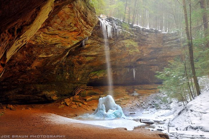 PHOTOS: Hocking Hills is a gorgeous, frozen winter wonderland -- and you can hike through it this weekend