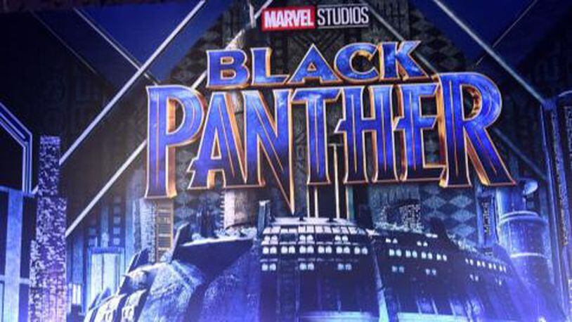 BEVERLY HILLS, CA - JANUARY 30:  View of atmosphere at the Marvel Studios' BLACK PANTHER Global Junket Press Conference on January 30, 2018 at Montage Beverly Hills in Beverly Hills, California.  (Photo by Alberto E. Rodriguez/Getty Images for Disney)