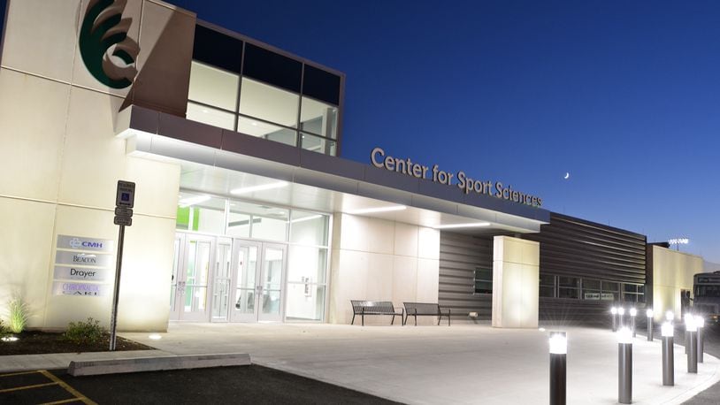 FILE: The Center for Sport Sciences has become one of Wilmington College’s signature facility since opening in 2016. Photo by Randy Sarvis.