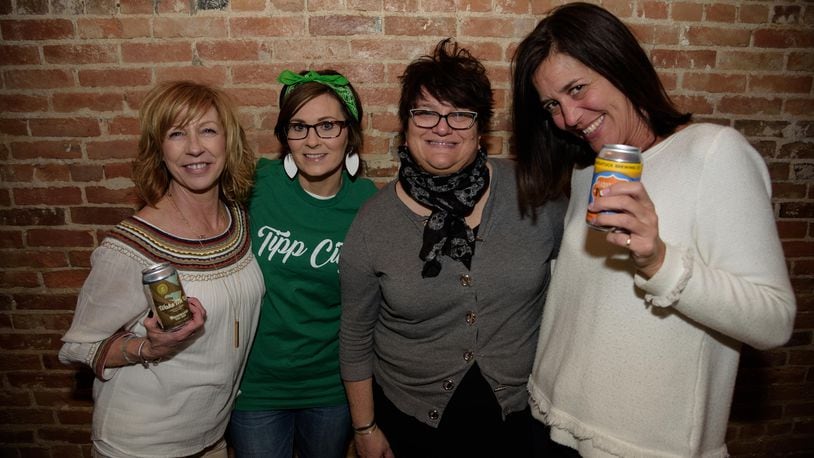 Downtown Tipp City hosted a St. Patrick's Day-themed beer crawl on Friday, March 6, 2020. The event featured an impressive roster of beer and non-alcohol related fun at numerous downtown businesses and attendees were able to stroll around, sampling beers in each shop and restaurant. 2020 photo by TOM GILLIAM / CONTRIBUTING PHOTOGRAPHER