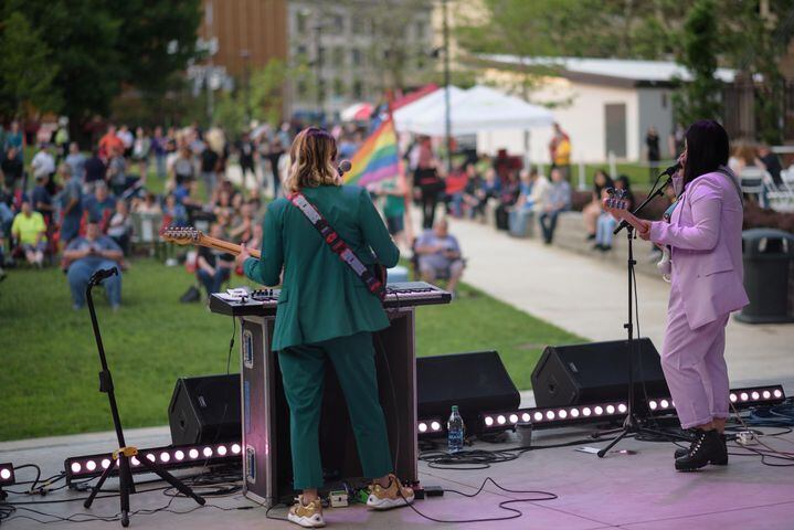 PHOTOS: Rubi Girls, Dayton Gay Men’s Chorus, REYNA kick off Dayton Pride