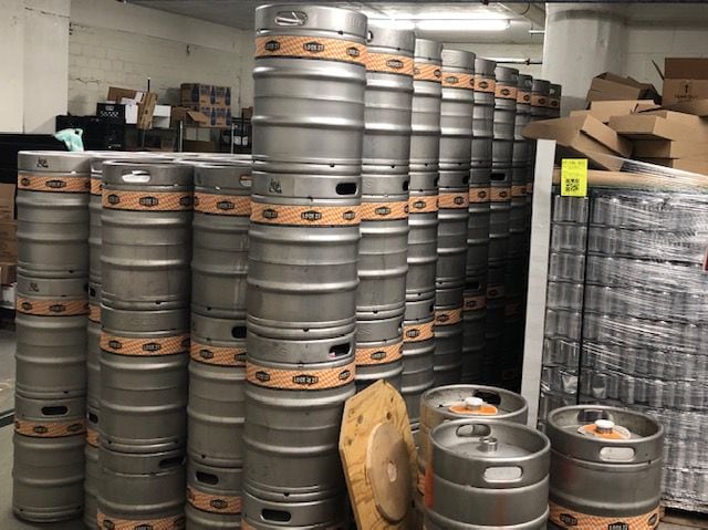 PHOTOS: Lock 27 Brewing begins canning its beers