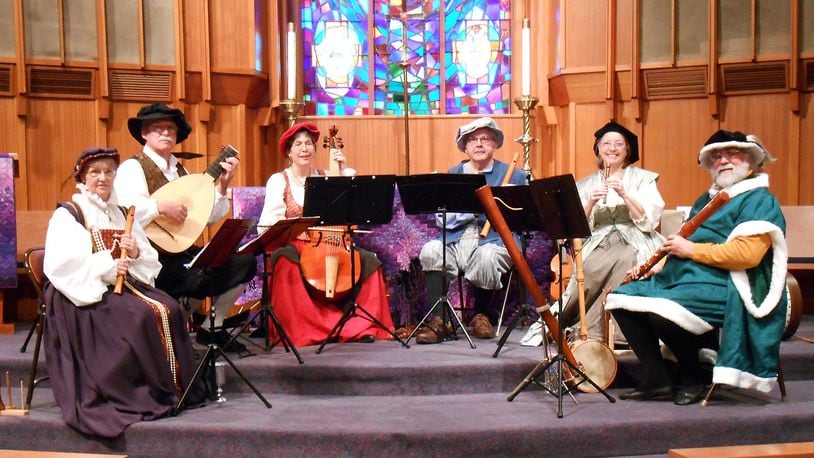 The Wind in the Woods Early Music Ensemble will perform during the  Dayton Metro Library’s free, Friday lunch concerts. CONTRIBUTED