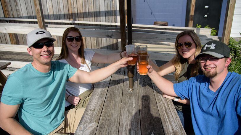 This past weekend, Daytonians joined Dayton Beer company for its 6th year anniversary on Saturday, May 12 with special release beers, live music, food, fun and more. Photos by Tom Gilliam.