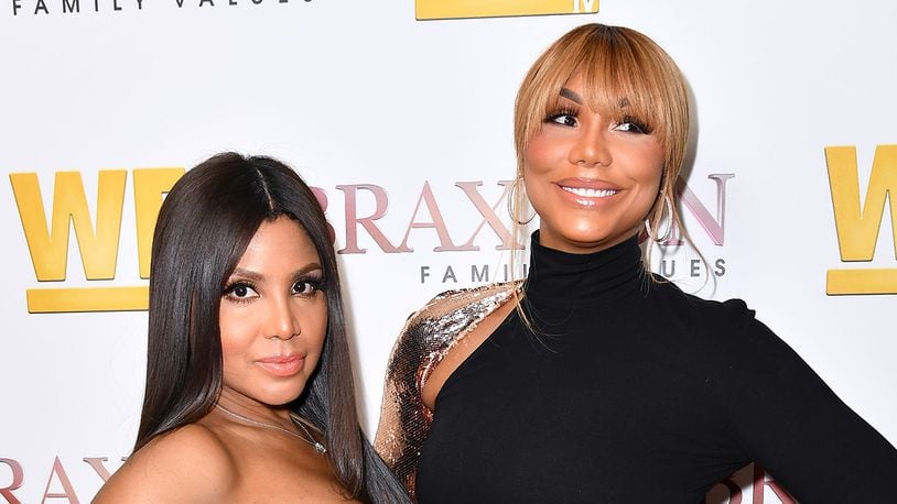 Toni Braxton and Tamar Braxton at the premiere of "Braxton Family Values" in Los Angeles. Their niece, Lauren Braxton, died at age 24 of a reported heart condition.