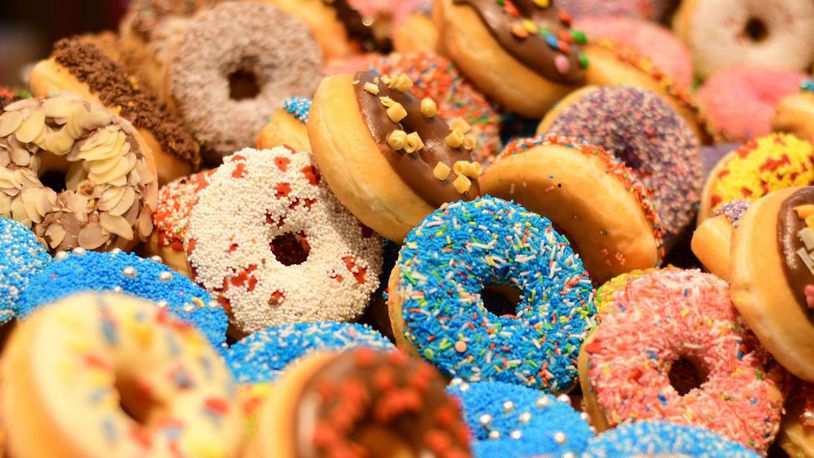 A selection of doughnuts.