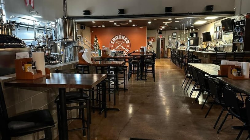 Crooked Handle Brewing Co. in Springboro is expanding next door into the space that previously housed Travel Authority to offer additional seating and an event space available for private bookings (CONTRIBUTED PHOTO).