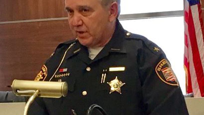 Greene County Sheriff Gene Fischer is praising deputies for saving a person threatening to jump off a bridge over U.S. 35 this week.