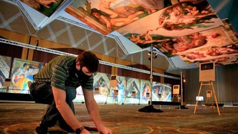Tickets are now on sale to “Michelangelo’s Sistine Chapel: The Exhibition,” happening in the Mall at Fairfield Commons in Beavercreek starting Jan. 14. The exhibit is located on the upper level of the former Elder-Beerman.