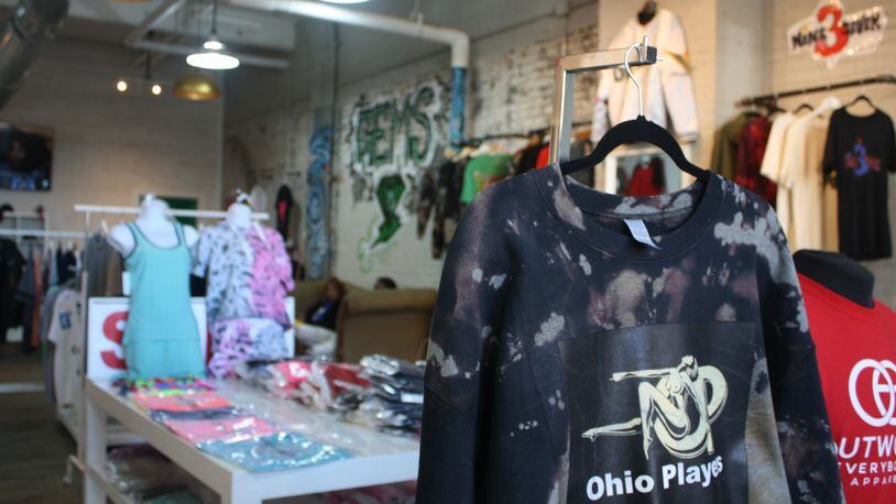 Gems Boutique is an independent store in downtown Dayton that showcases local fashion designers. KAITLIN SCHROEDER