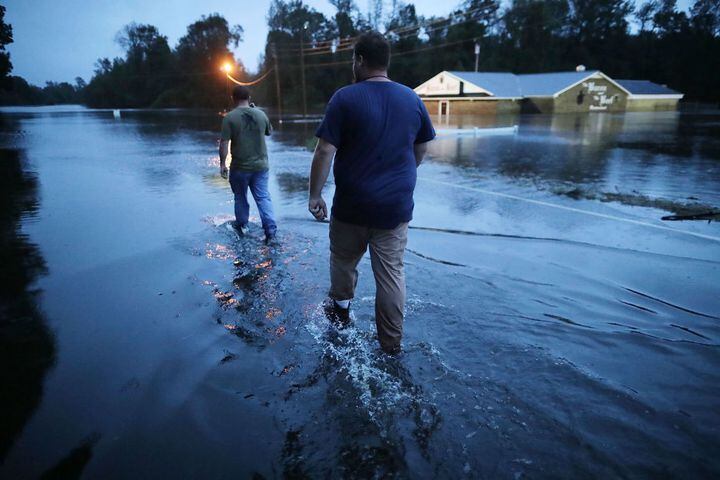 Photos: Florence causes damage, rising waters