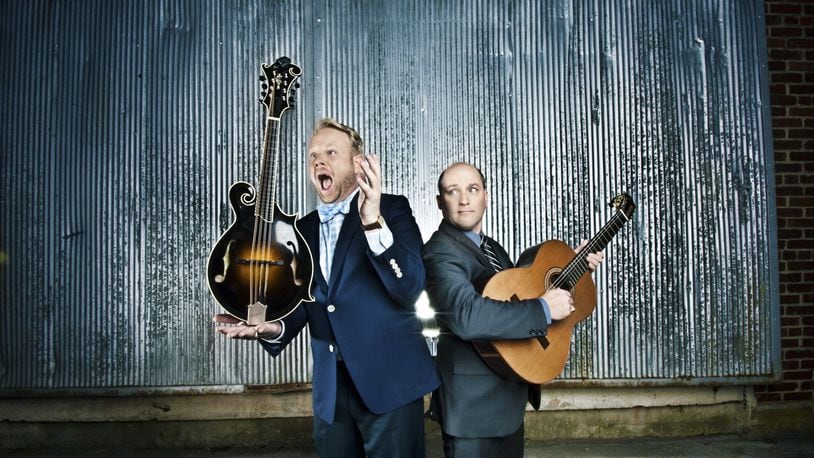 Dailey & Vincent, recent inductees in the Grand Ole Opry, perform at the Southern Ohio Indoor Music Festival at the Roberts Centre in Wilmington on Friday and Saturday, March 24 and 25. CONTRIBUTED