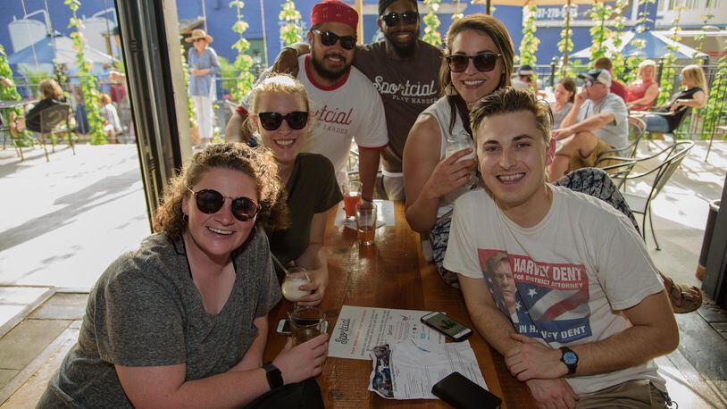 This past weekend, Daytonians joined Dayton Beer company for its 6th year anniversary on Saturday, May 12 with special release beers, live music, food, fun and more. Photos by Tom Gilliam.