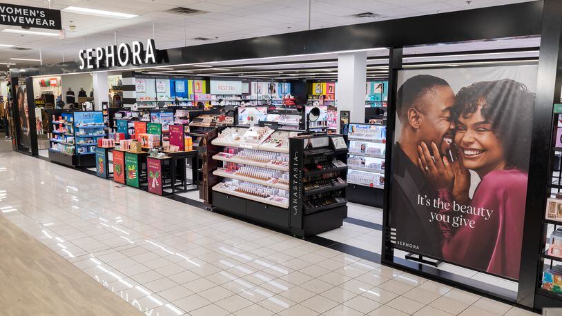 Sephora will be added to Kohl’s stores in Sugarcreek Twp., Huber Heights, and Miamisburg in 2022, on the heels of Beavercreek and Troy last year. CONTRIBUTED