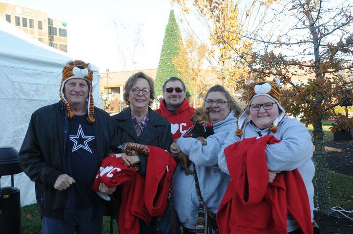 PHOTOS: Budweiser Clydesdales, Santa and more early holiday fun at Austin Landing’s tree lighting