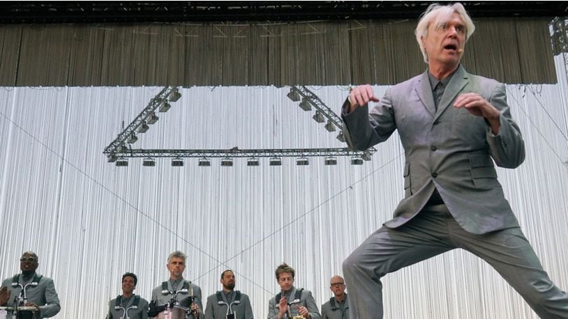 David Byrne performed at the Coachella Valley music and Arts Festival at Empire Polo Club. Mandatory Credit: Zoe Meyers/The Desert Sun via USA TODAY NETWORK