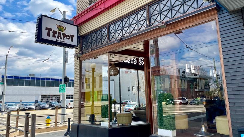 Teapot Cafe Lounge, Ohio’s first infused coffee shop lounge, is now open to the public at 146 E. Third St. in Dayton. NATALIE JONES/STAFF