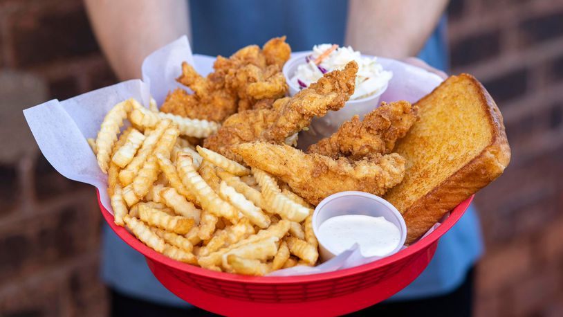 Hunny Bee’s Crispy Fried is a new chicken tender, fries and milkshake fast casual restaurant at 1200 Brown St. Suite 100 next to the University of Dayton campus.