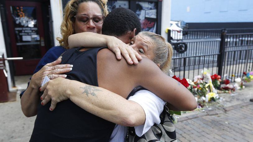 A scene from downtown Dayton's Oregon District, after the deadly shooting on August 4, 2019 that claimed several lives. STAFF PHOTO