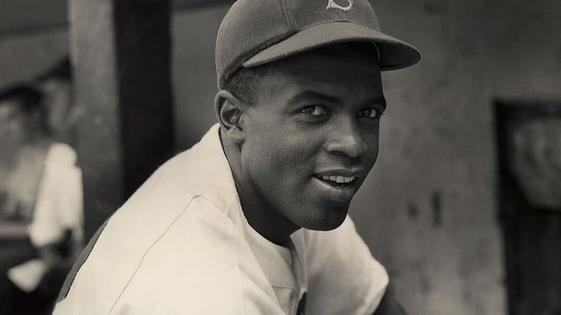 Jackie Robinson broke the color barrier in baseball on April 15, 1947.