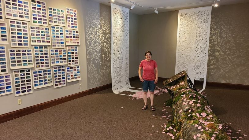 Sarah Nguyen, who will display her work for the first time at Pyramid Hill in a show called "Broken Nature," is a multimedia artist working primarily with paper. CONTRIBUTED