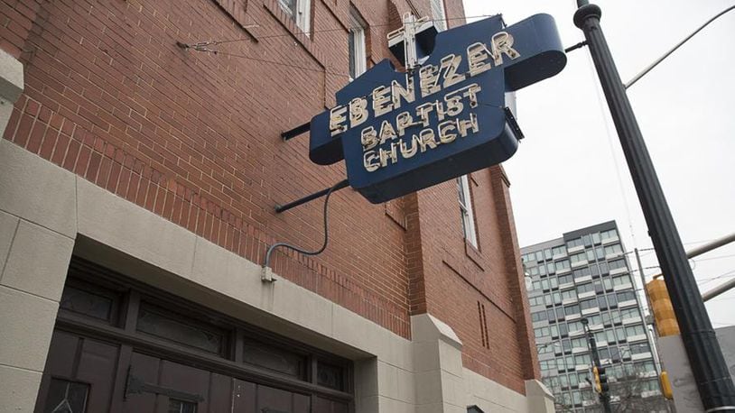 The Ebenezer Baptist Church in Atlanta is part of the Martin Luther King, Jr. National Historical Park.