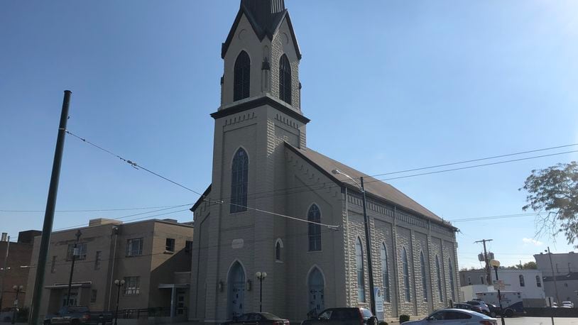 The church at 239 Wayne Ave. has been purchased by the Kentucky developer behind the Wheelhouse, home to new loft apartments and Troll Pub. CORNELIUS FROLIK / STAFF