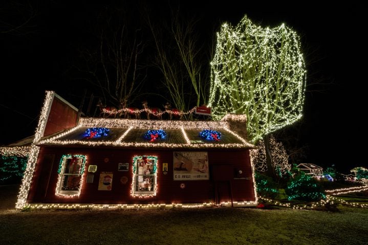 PHOTOS: Clifton Mill lights up for another magical holiday season