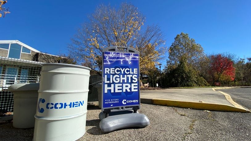 This is the third holiday season that Five Rivers and Cohen Recycling are providing bins at seven MetroParks locations throughout Dayton where residents can drop-off holiday lights to be recycled. At the end of the season, Cohen will make a donation to the Five Rivers MetroParks Foundation based on how many lights are recycled.