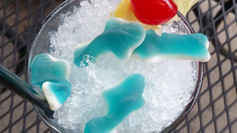 Mack's Tavern in Washington Twp. is offering the @Arctic Shark, a Shark Week 2018, cocktail.