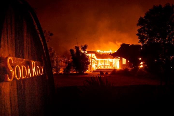 Photos: Kincade Fire devastates region in northern California