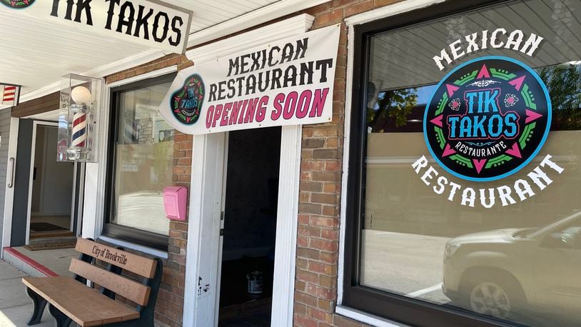 Tik Takos, a new Mexican restaurant, is coming soon to the former space of The Sugar Shoppe Bakery at 209 Market St. in Brookville. NATALIE JONES/STAFF